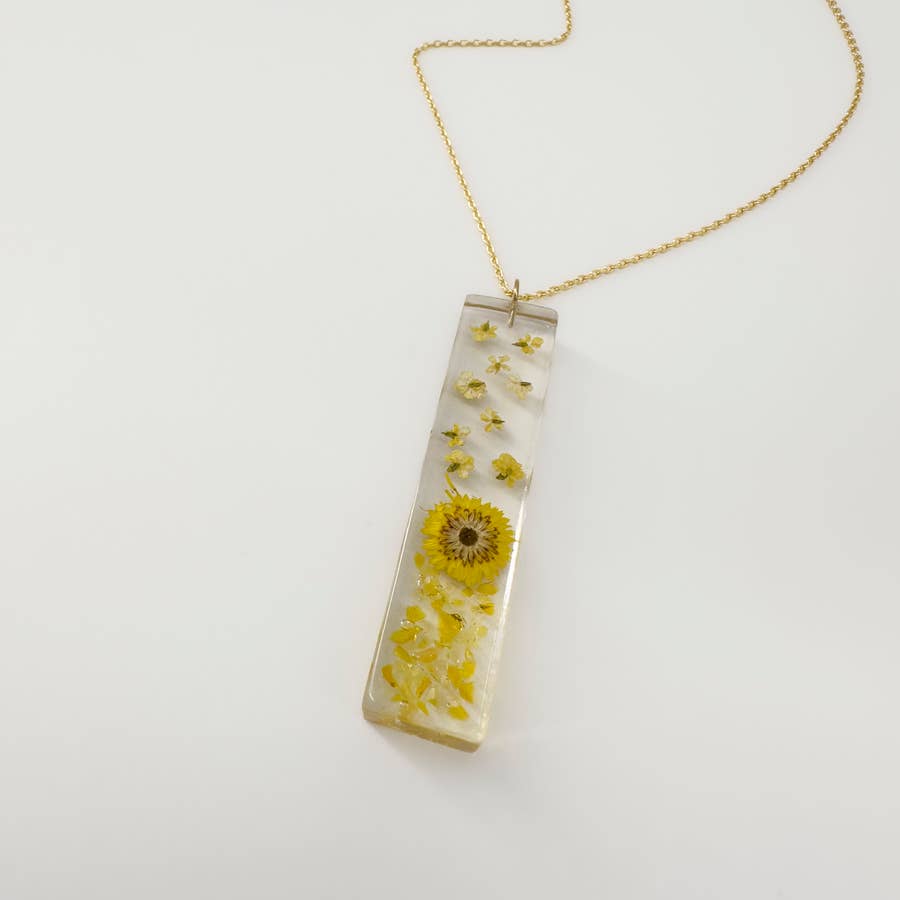 Pressed Botanical Resin